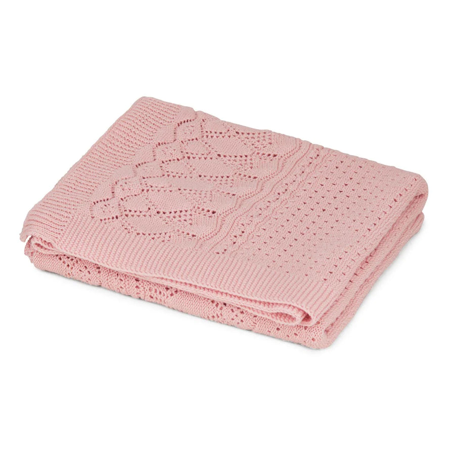 Cam Cam Copenhagen - Pointelle Blanket - Sorbet