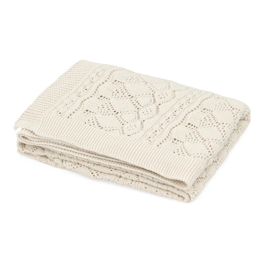 Cam Cam Copenhagen - Pointelle Blanket - Off White