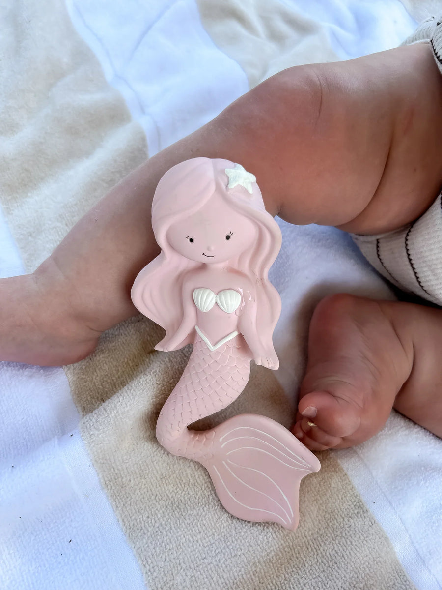 Winnie Parkes - Maeve the Mermaid Teether - Berry