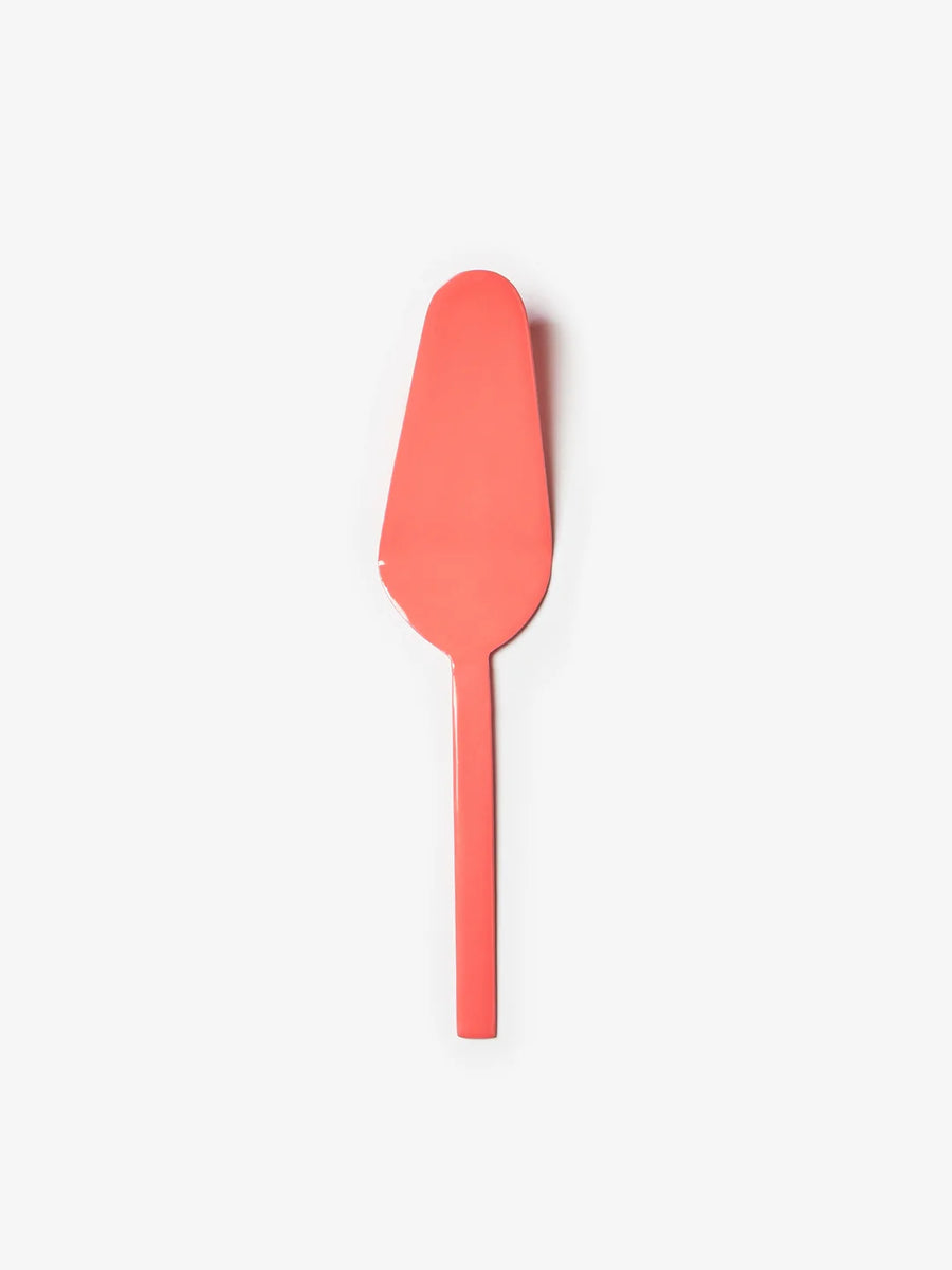 Bonnie & Neil - Enamel Cake Server - Candy Pink
