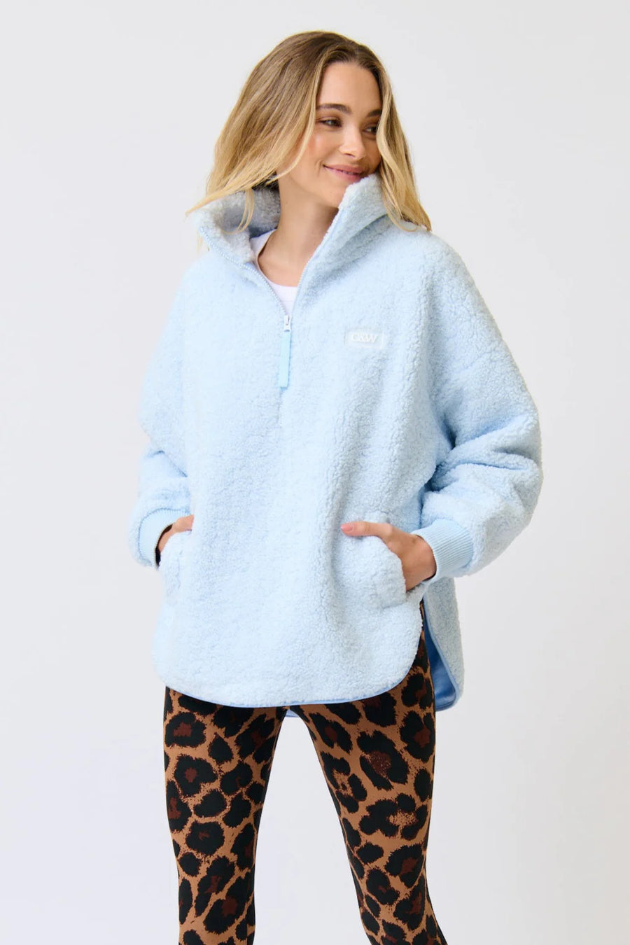 Cartel & Willow - Justina Pullover - Ice Blue