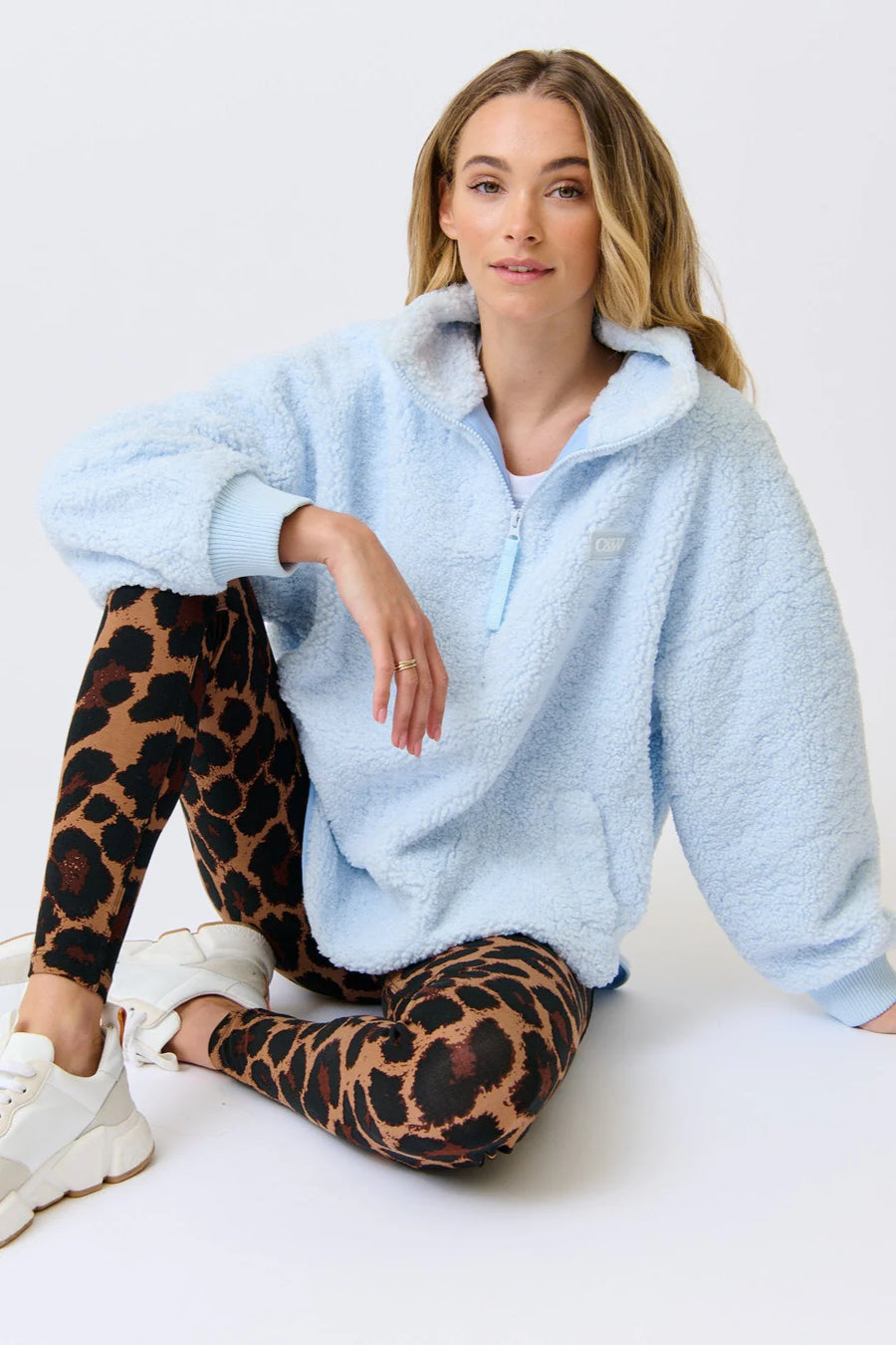 Cartel & Willow - Justina Pullover - Ice Blue