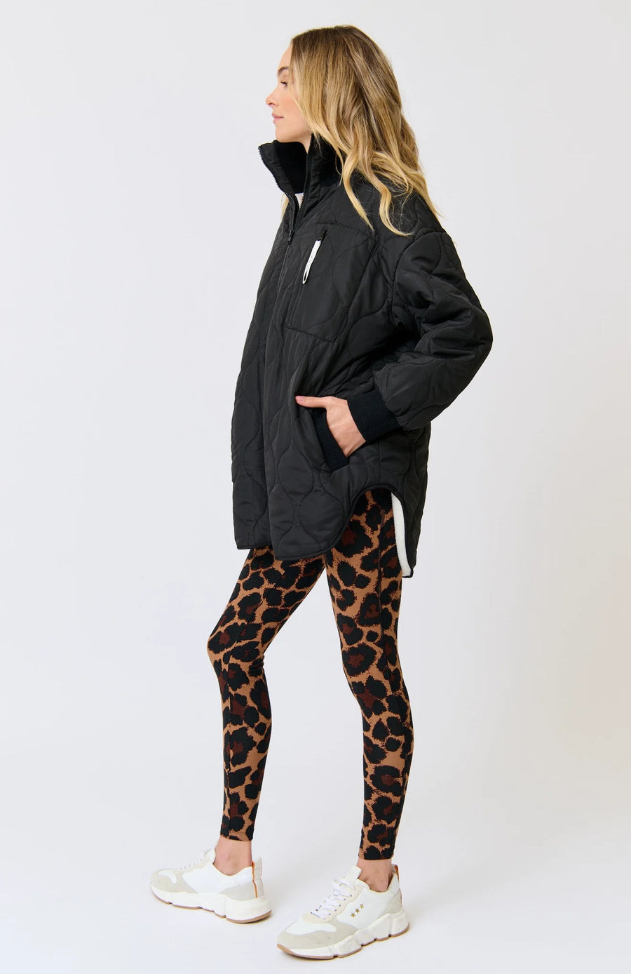 Cartel & Willow - Bridie Jacket - Black/Cream