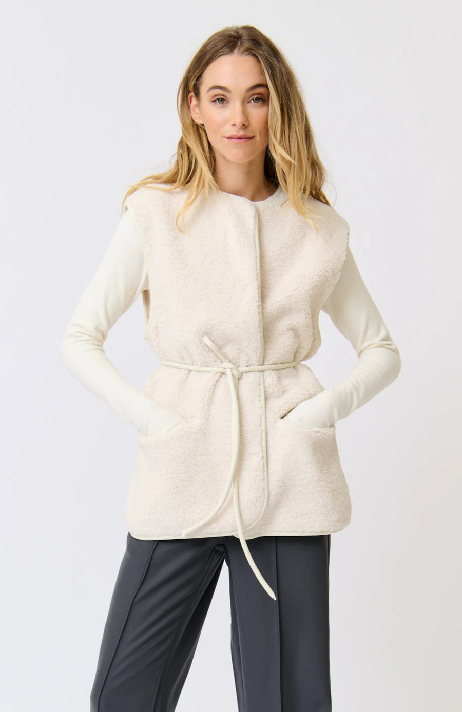 Cartel & Willow - Luka Vest - Cream