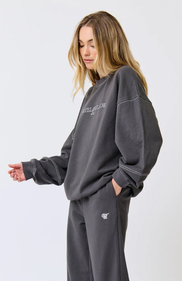 Cartel & Willow - Aubrey Sweater - Charcoal