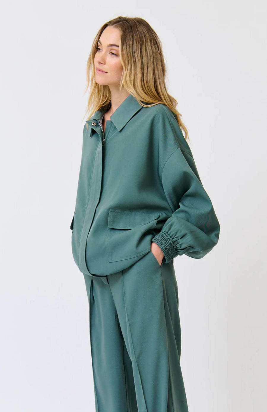 Cartel & Willow - Willa Jacket - Alpine Mist