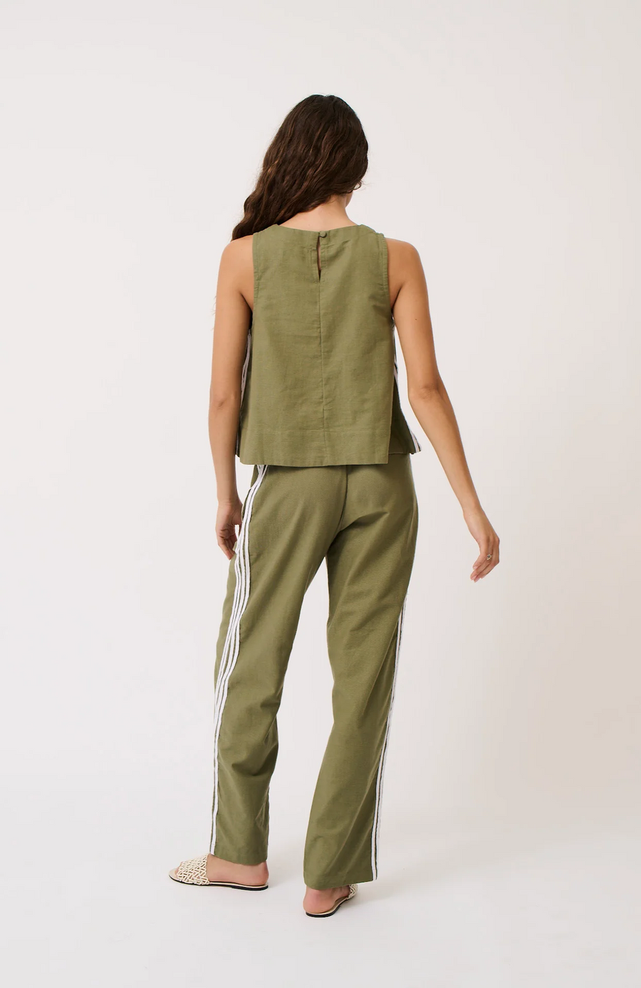 Cartel & Willow - Nora Tank - Palm