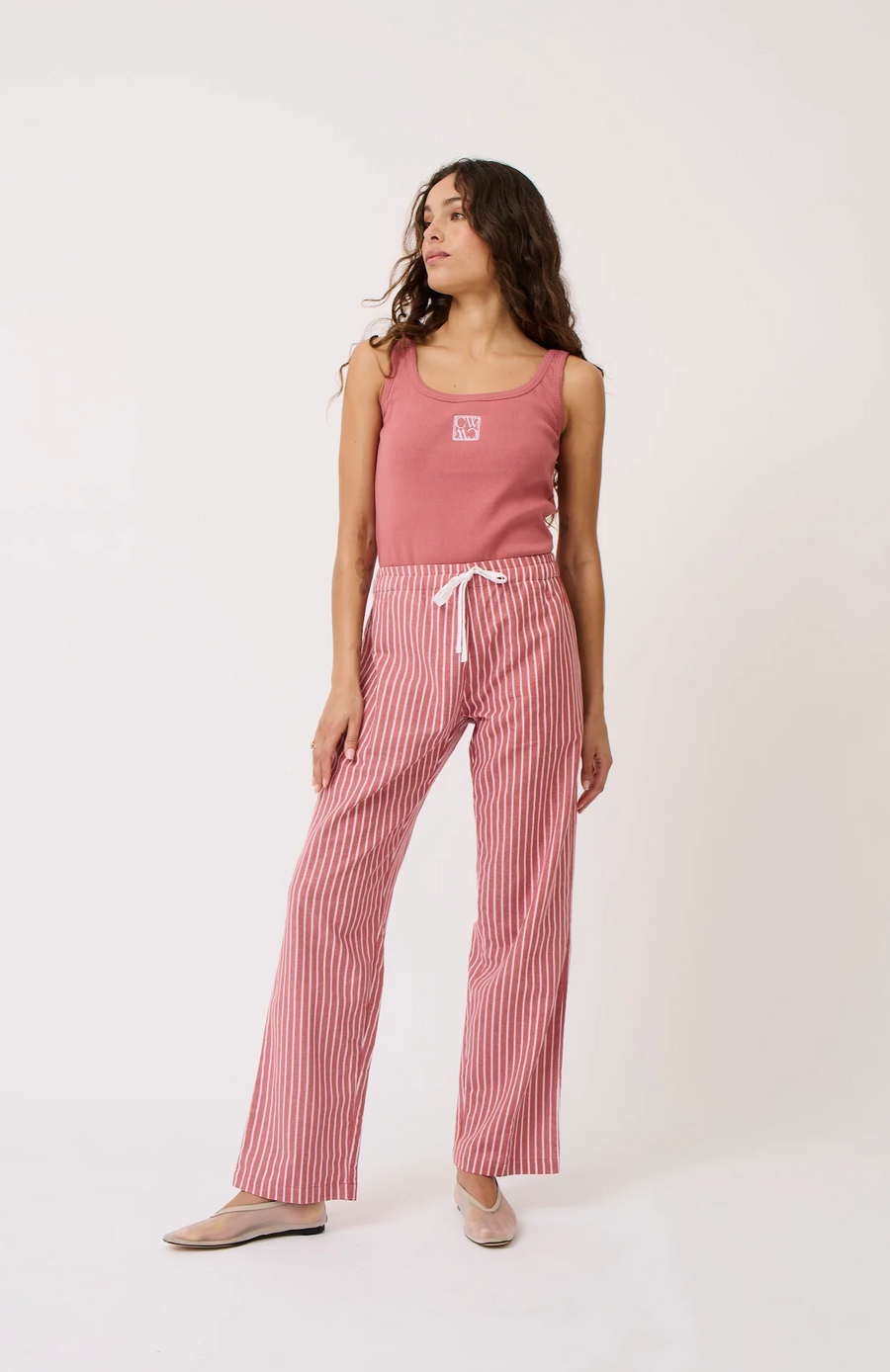 Cartel & Willow - Pippa Pant - Dusty Stripe