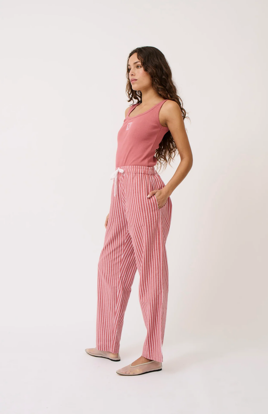 Cartel & Willow - Pippa Pant - Dusty Stripe