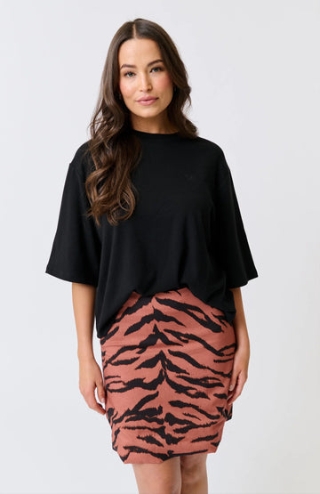 Cartel & Willow - Zyla Mini Skirt - Zebra
