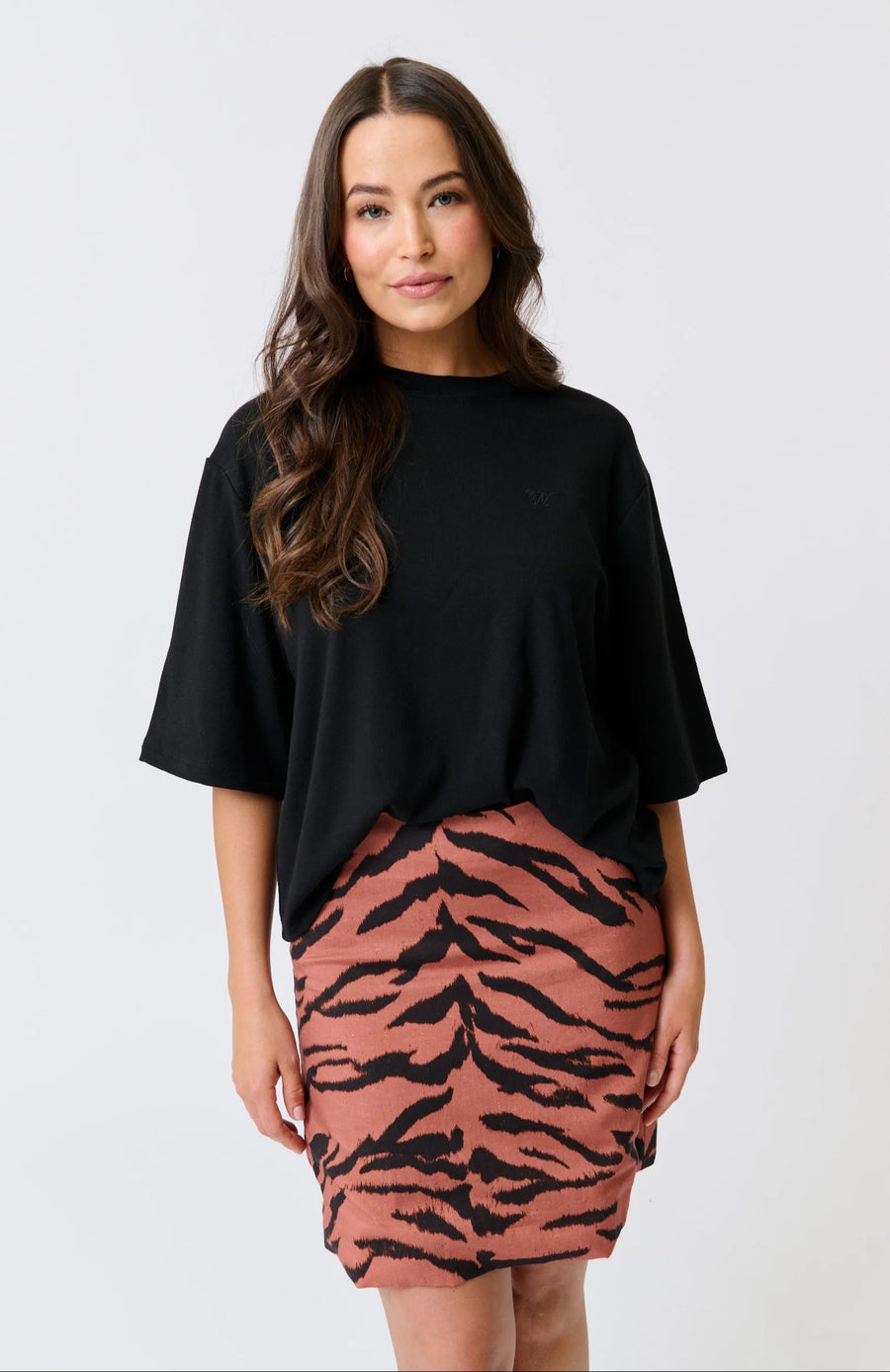 Cartel & Willow - Solana Tee - Black