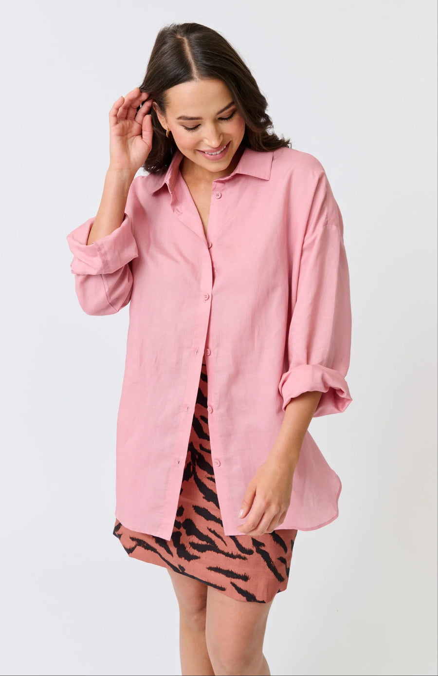 Cartel & Willow - Malia Shirt - Taffy