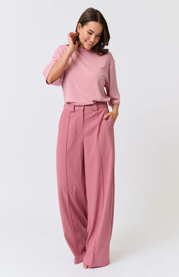 Cartel & Willow - Solana Tee - Dusty Pink