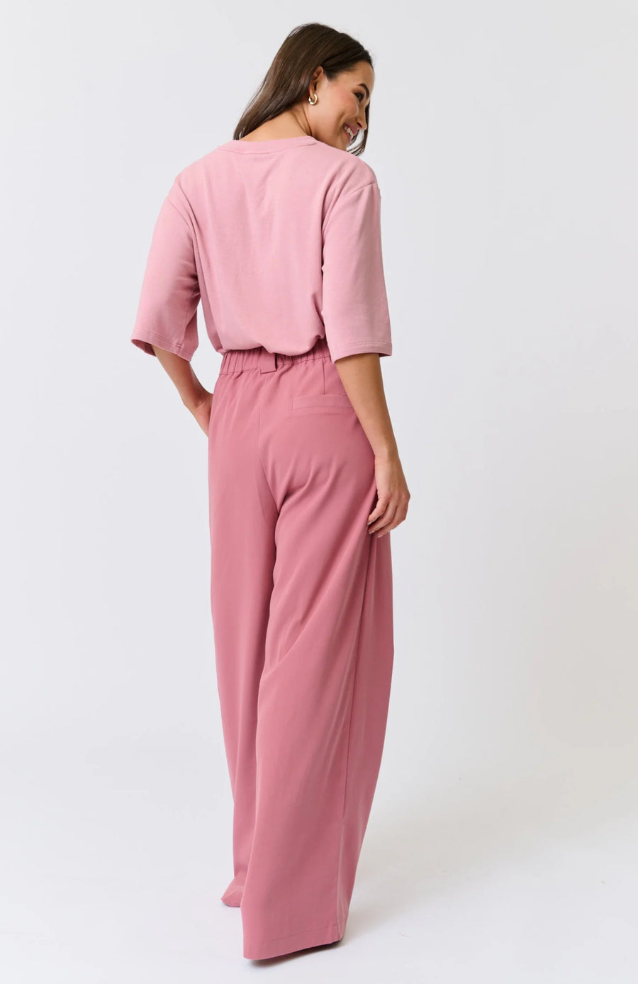 Cartel & Willow - Solana Tee - Dusty Pink