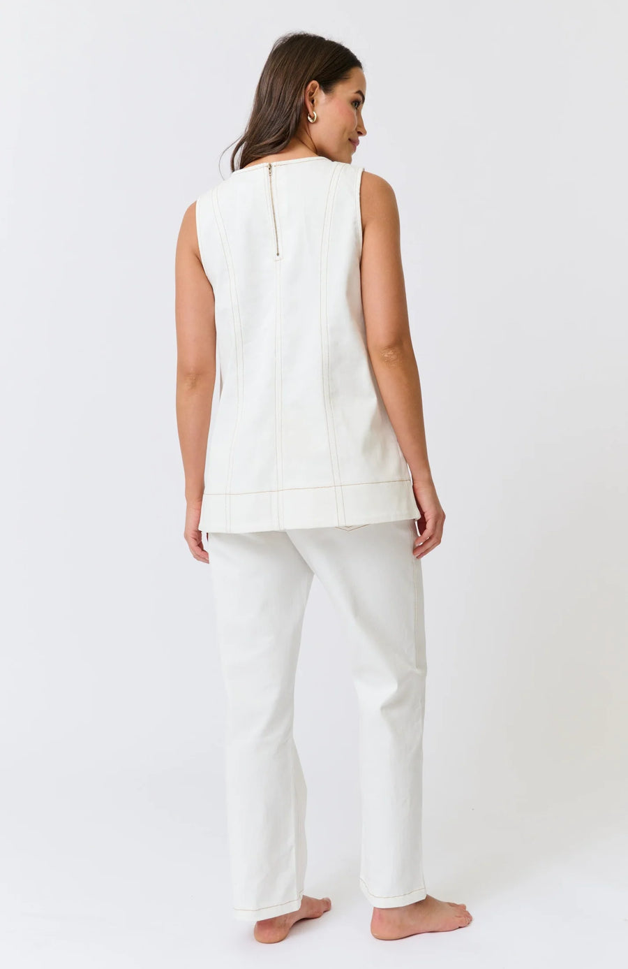 Cartel & Willow - Gianna Top - Vanilla