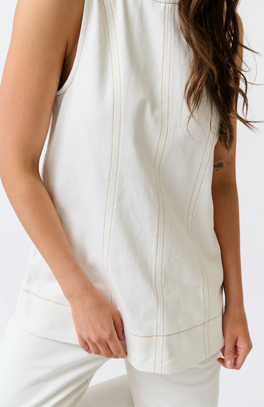 Cartel & Willow - Gianna Top - Vanilla