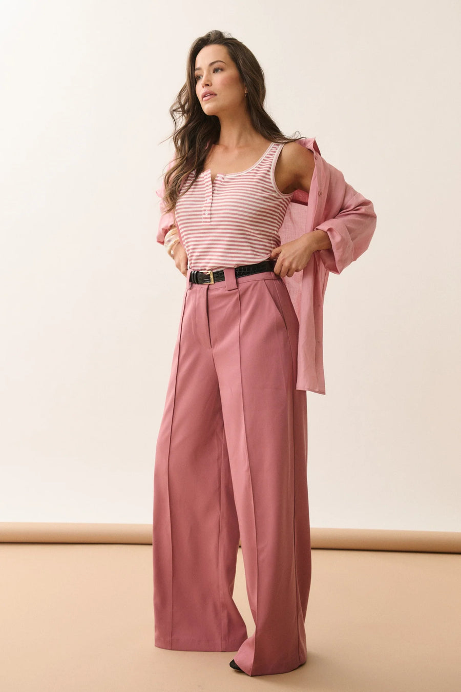 Cartel & Willow - Willa pant - Mauve
