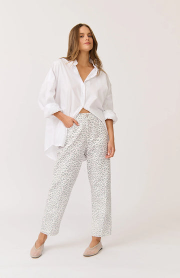Cartel & Willow - Samara Pant - Smudge Leopard