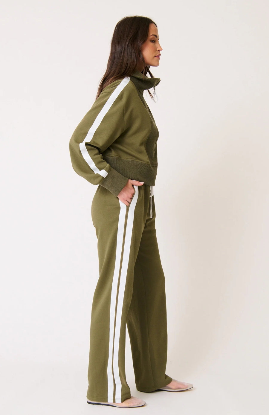 Cartel & Willow - Adeline Pant - Khaki