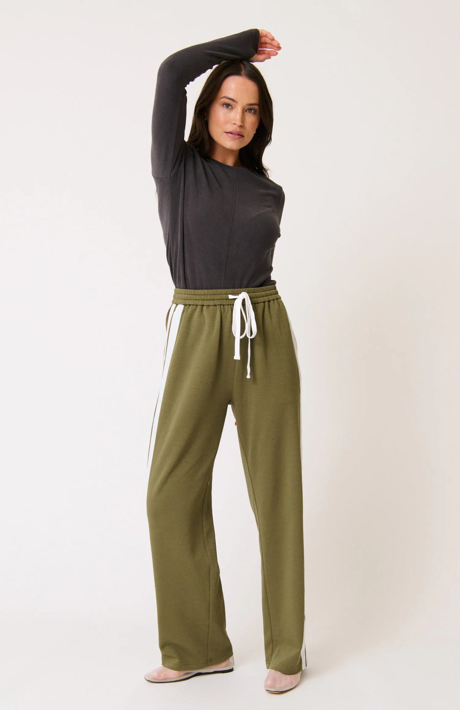 Cartel & Willow - Adeline Pant - Khaki