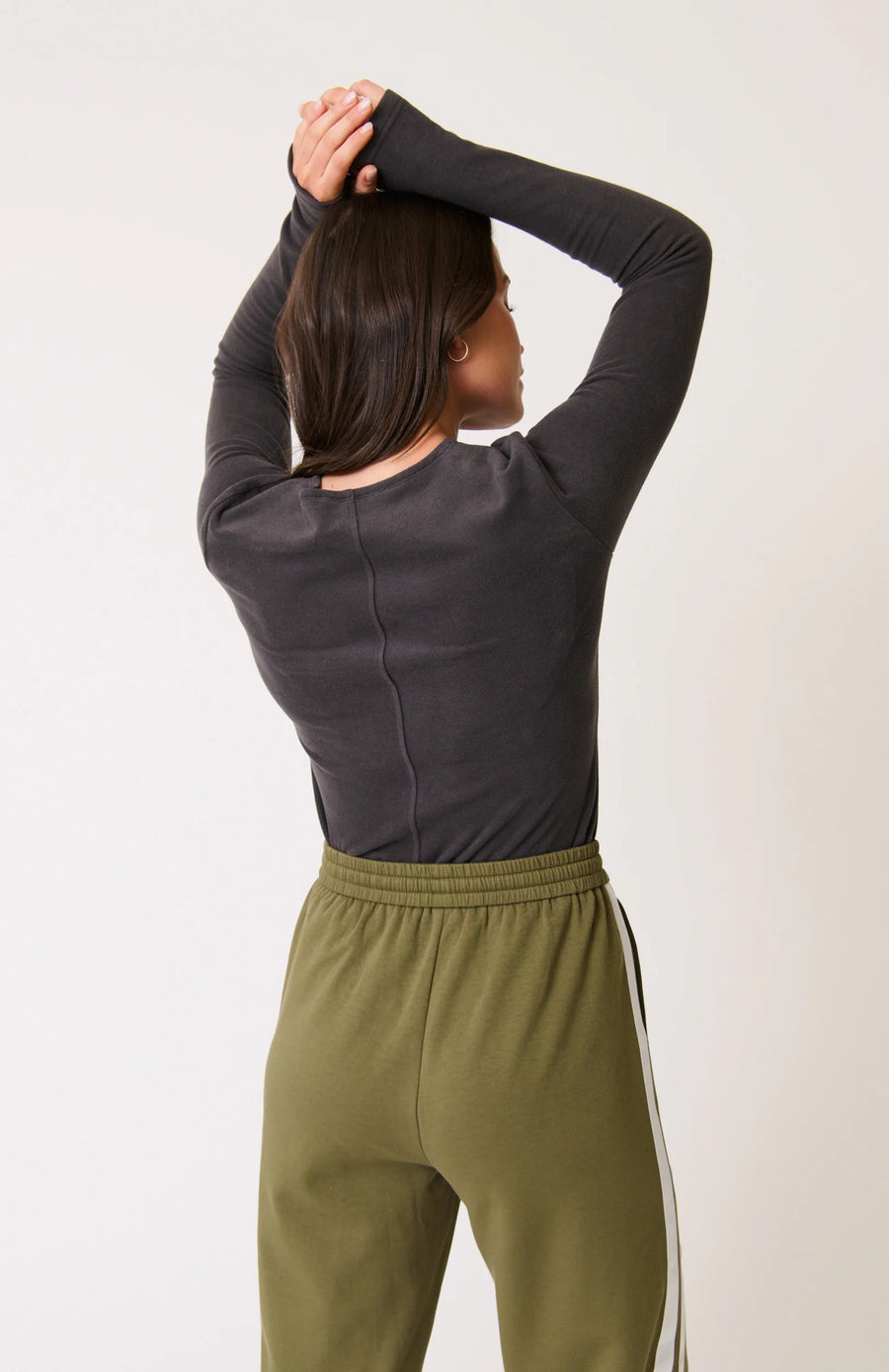 Cartel & Willow - Aspyn Top - Charcoal