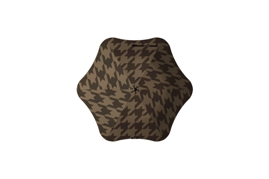 BLUNT - Metro Umbrella - Houndstooth Cocoa