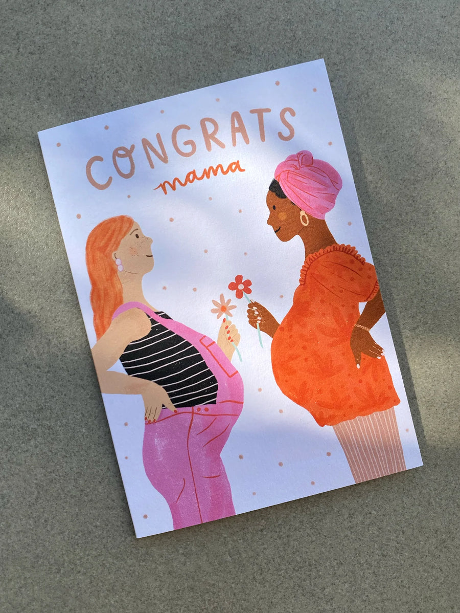 Lauren Sissons - Congrats Mama Card
