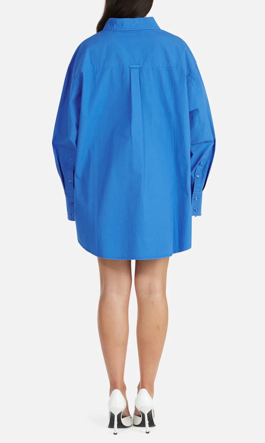 Ena Pelly - Alycia Shirt Dress - Dazzling Blue
