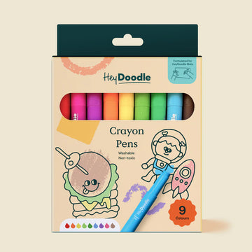 Hey Doodle - Washable Crayon Pens