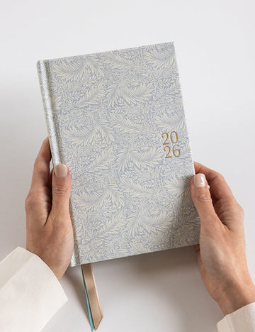 Bespoke Letterpress - 2026 Petite Linen Bound Planner - Dune