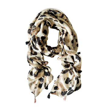 Greenwood Designs - Sophie Sparkle Leopard - Autumn/Winter Scarf