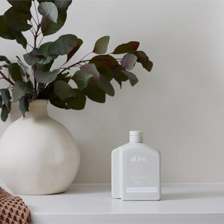 Al.ive Body - 650ml Lotion Refill - Sea Cotton & Coconut