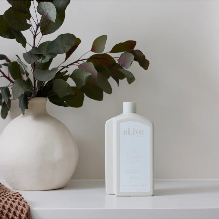 Al.ive Body - 1L Wash Refill - Mango & Lychee