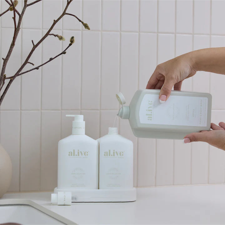 Al.ive Body - 1L Wash Refill - Mango & Lychee