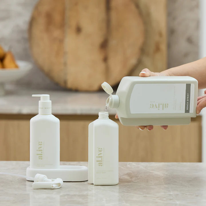 Al.ive Body - 1L Bench Spray Refill - Lemon Myrtle & Honeydew