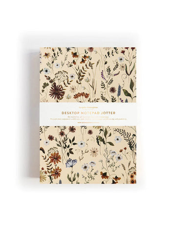 Bespoke Letterpress - Botanica Notepad Jotter