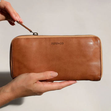Juju & Co - Slim Wallet - Tan