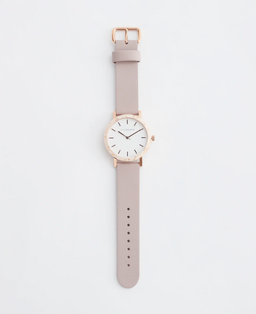 The Horse - The Resin - Peach/ White Dial/ Rose Gold