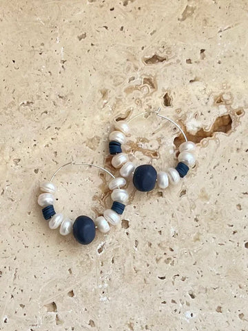 Pop Design - Navy Gal - Sterling Silver
