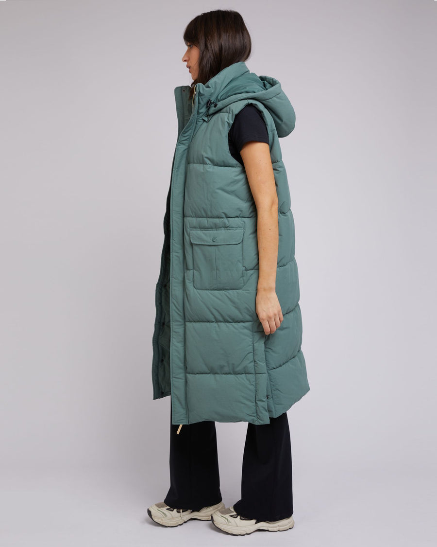 All About Eve - Active Midi Vest - Green