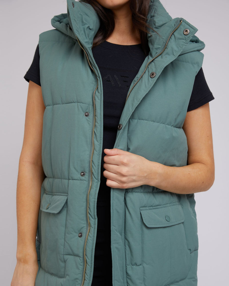 All About Eve - Active Midi Vest - Green