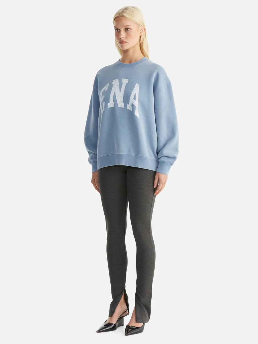 Ena Pelly - Lilly Oversized Sweater Collegiate - Sky Washed