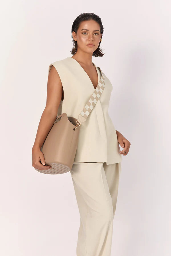 Nim - Shoulder Strap - Creme Check