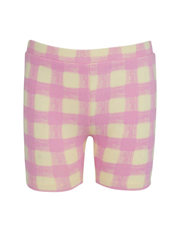 Eve Girl - Zing Bike Short - Check - Kids Size 3-7