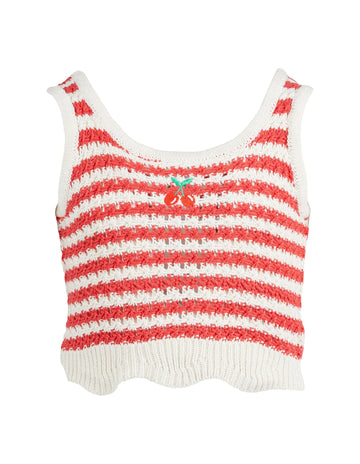 Eve Girl - Cherry Top Stripe