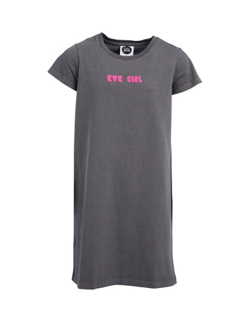 Eve Girl - Malibu Tee Dress - Charcoal