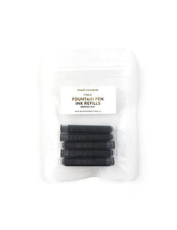 Bespoke Letterpress - F34 Ink Refills for Fountain Pen 5pk