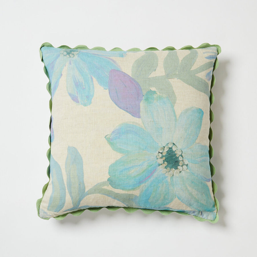 Bonnie & Neil - Cornflower Blue 60cm Cushion