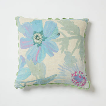 Bonnie & Neil - Cornflower Blue 60cm Cushion