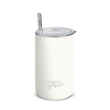 Frank Green - Iced Coffee Reusable Cup with straw - Cloud